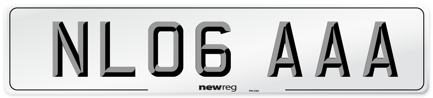 NL06 AAA Number Plate from New Reg